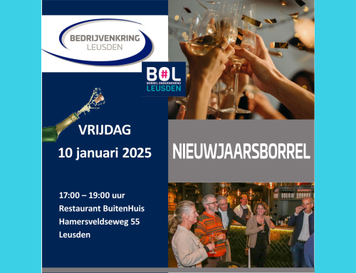 Vrijdag 10 januari, 2025 nieuwjaarsborrel