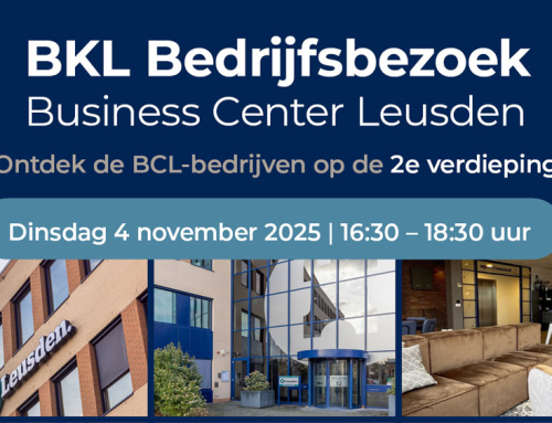 Uitnodiging Bedrijfbezoek Business Center Leusden